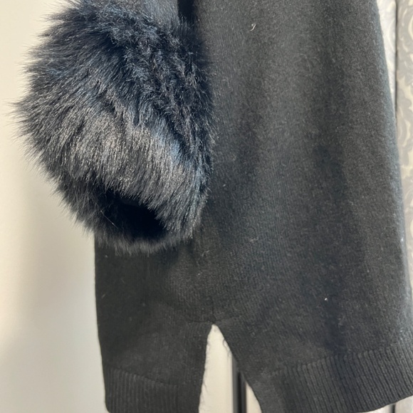 Ann Taylor Factory Petite NEW Crew Neck Pullover Poncho/Sweater - Picture 6 of 15